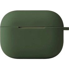 Hace Bazaar Apple Airpods Pro 2 (2.nesil) Hang Kılıf - Koyu Yeşil