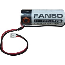 Hace Bazaar Fanso ER18505H Kablolu Konnektörlü (Jst Ph-2.0) 3.6V Lithium Pil (Li-Socl2)