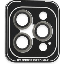 Hace Bazaar Joko Apple Iphone 15 Pro Max Pvd Metal Kamera Lens - Gri