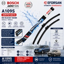 Bosch Orijinal 3397014215 288908716R Aerotwin Silecek Takımı 550/400 mm Lodgy Uyumlu