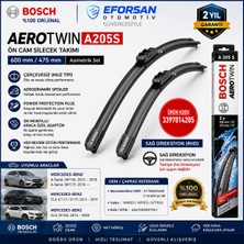 Bosch Orijinal 3397014205 1768204400 Aerotwin Silecek Takımı 600/475 mm Mercedes Uyumlu