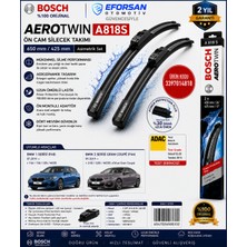 Bosch Orijinal 3397014818 61615A25860 Aerotwin Silecek Takımı 650/425 mm Bmw Uyumlu