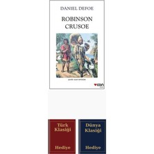 Can Yayınları Robinson Crusoe + Türk ve Dünya Klasiği