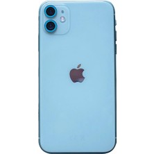 Hace Bazaar Apple Iphone 11 Neon Fosforlu Kamera Lens - Mavi