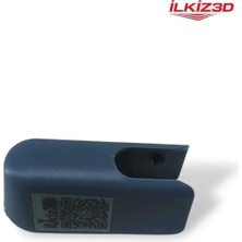 İlkiz3D Universal Arka Silecek Kapağı Hatchback Uyumlu ABS Dayanıklı Malzeme