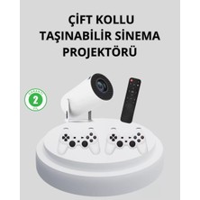 Hace Bazaar Wi-Fi 6 ve Bluetooth 5.0 Destekli 4K Akıllı Projeksiyon Cihazı