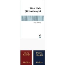 Ayrıntı Yayınları Türk Halk Şiiri Antolojisi + Türk ve Dünya Klasiği