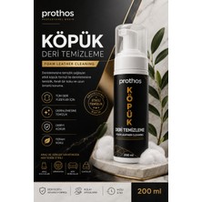 Prothos 200 ml Köpük Deri Temizleme Ürünü Derinlemesine Temizlik ve Ferah Koku Sağlar