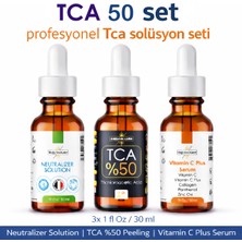 Doğal Eczane Tca Peeling %50 Serum  Üçlü Set 90 ml