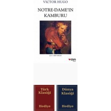 Can Yayınları Notre-Dame'ın Kamburu + Türk ve Dünya Klasiği