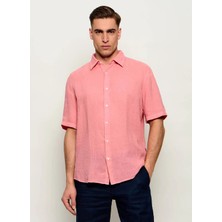 Boss Pembe Erkek Regular Fit Gömlek RASH_2_M_50560372