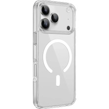 Nacario Iphone 17 Kılıf Pc Real Magsafe Kapak - Şeffaf