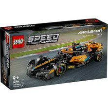 Nacario 76919 Speed Champions - 2023 Mclaren Formula 1 Yarış Araba 245 Parça +9 Yaş