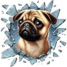 Ttt Fulcar French Bulldog Araç Stickerı