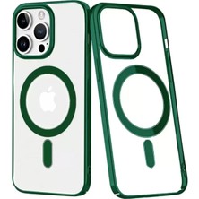 Nacario Iphone 14 Kılıf Element Magneticsafe Sert Kapak - Köknar Yeşili