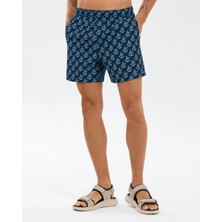 Skechers M 5 Inch Swimshort Erkek Lacivert Deniz Şortu S2610133-0505