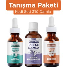 Oprobiotic Tanışma Seti 3 - Kedi Vitamin Damla Seti