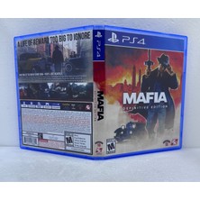 Konsol Cenneti Ps4 Mafia Definitive Edition Koleksiyon Için Boş Kutu + Playstation 4 Mafia Definitive Edition  Oyun Cover