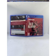 Konsol Cenneti Ps4 Wolfenstein Old Blood Koleksiyon Için Boş Kutu + Playstation 4 Wolfenstein Old Blood  Oyun Cover