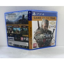 Konsol Cenneti Ps4 Witcher 3 Game Of The Year Edi.  Koleksiyon Için Boş Kutu + Playstation 4 Witcher 3 Game Of The Year Edi.  Oyun Cover