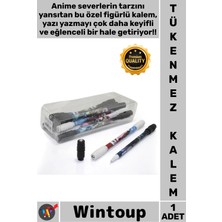 Wintoup #kalem Premium Kaliteli Özel Tasarım Karakterli Okul Ofis Hediyelik Akıcı Anime Figür Tükenmez Kalem