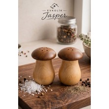 Jasper Mıen 837 Bambu Tuzluk Seti