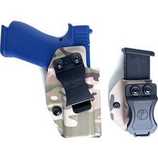 MFG Tactical Mfg Kydex Glock 43 - 43X Multıcam Iç Taşıma ve Şrjör Kılıfı Set
