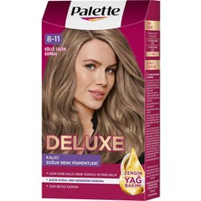 Palette Deluxe 8-11 Küllü Kumral Saç Boyası 115 ml 3 Adet