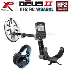 XP Metal Dedektör Deus 2 Dedektör - HF 2 Başlık, Ana Kontrol Ünitesi WSA2XL Kulaklı