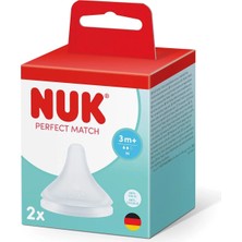 Nuk Perfect Match Silikon Biberon Emziği, M