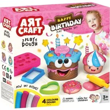 Naturion 03683 Art Craft Doğum Günü Hamur Set 200 gr