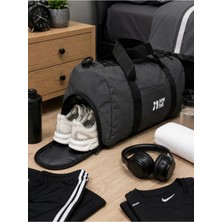 Newfull Sport Ayakkabı Bölmeli Astarlı Su Geçirmez Seyahat ve Spor Çantası-Orta Boy