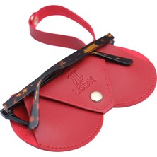 pi-look Pilook Modern Tasarım Kırmızı Gözlük Kılıfı