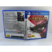 Konsol Cenneti Ps4 God Of War 3 Remastered Koleksiyon Için Boş Kutu + Playstation 4 God Of War 3 Remastered  Oyun Cover