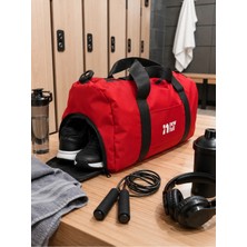 Newfull Sport Ayakkabı Bölmeli Astarlı Su Geçirmez Seyahat ve Spor Çantası-Orta Boy