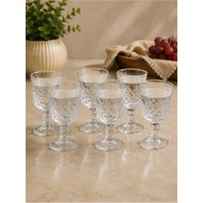 Raşha Collection 6'lı Kristal Kahve Bardağı