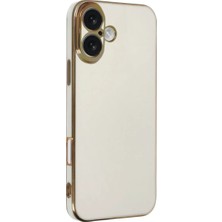 Sepetopia Apple iPhone 16 Kılıf Volet Silikon - Beyaz