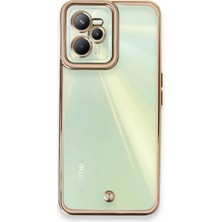 Sepetopia Realme C35 Kılıf Liva Lens Silikon - Pudra