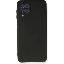Sepetopia Samsung Galaxy A22 Kılıf First Silikon - Siyah