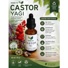 Castor Oıl Soğuk Sıkım Hint Yağı(Ricinus Communis) 30 Ml, Doğanın Mucizesi