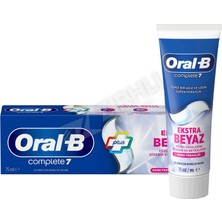 2 Adet Oral-B Complete Extra Beyaz Diş Macunu 75 ml