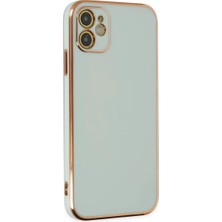 Sepetopia Apple iPhone 12 Kılıf Volet Silikon - Açık Yeşil