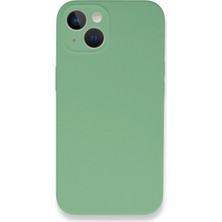 The Gencoo Iphone 13 Mini Kılıf Lansman Legant Silikon - Yeşil