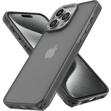 Sepetopia Apple iPhone 14 Pro Kılıf Elegant Kapak - Titan Gri