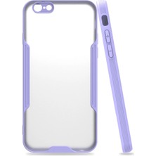 The Gencoo Iphone 6 Kılıf Platin Silikon - Lila
