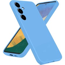 Sepetopia Samsung Galaxy A36 Kılıf Nano Içi Kadife Silikon - Mavi