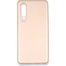 Sepetopia Huawei P30 Kılıf First Silikon - Rose Gold