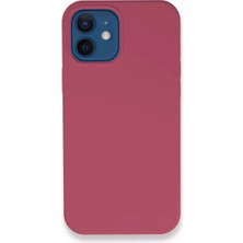 Sepetopia Apple iPhone 12 Kılıf Lansman Legant Silikon - Fuşya