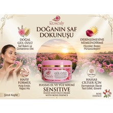Roselinda Rosealy Sensitive Gül Özlü El & Yüz Krem 85 ml