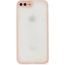 Sepetopia Apple iPhone 7 Plus Kılıf Montreal Silikon Kapak - Pembe